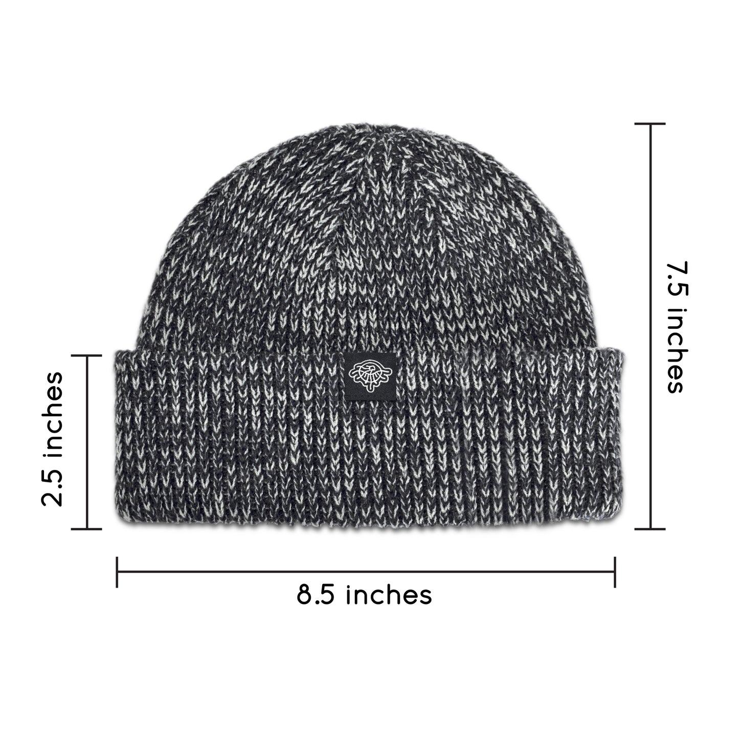 2 in 1 Cuff  & Slouchy Beanie