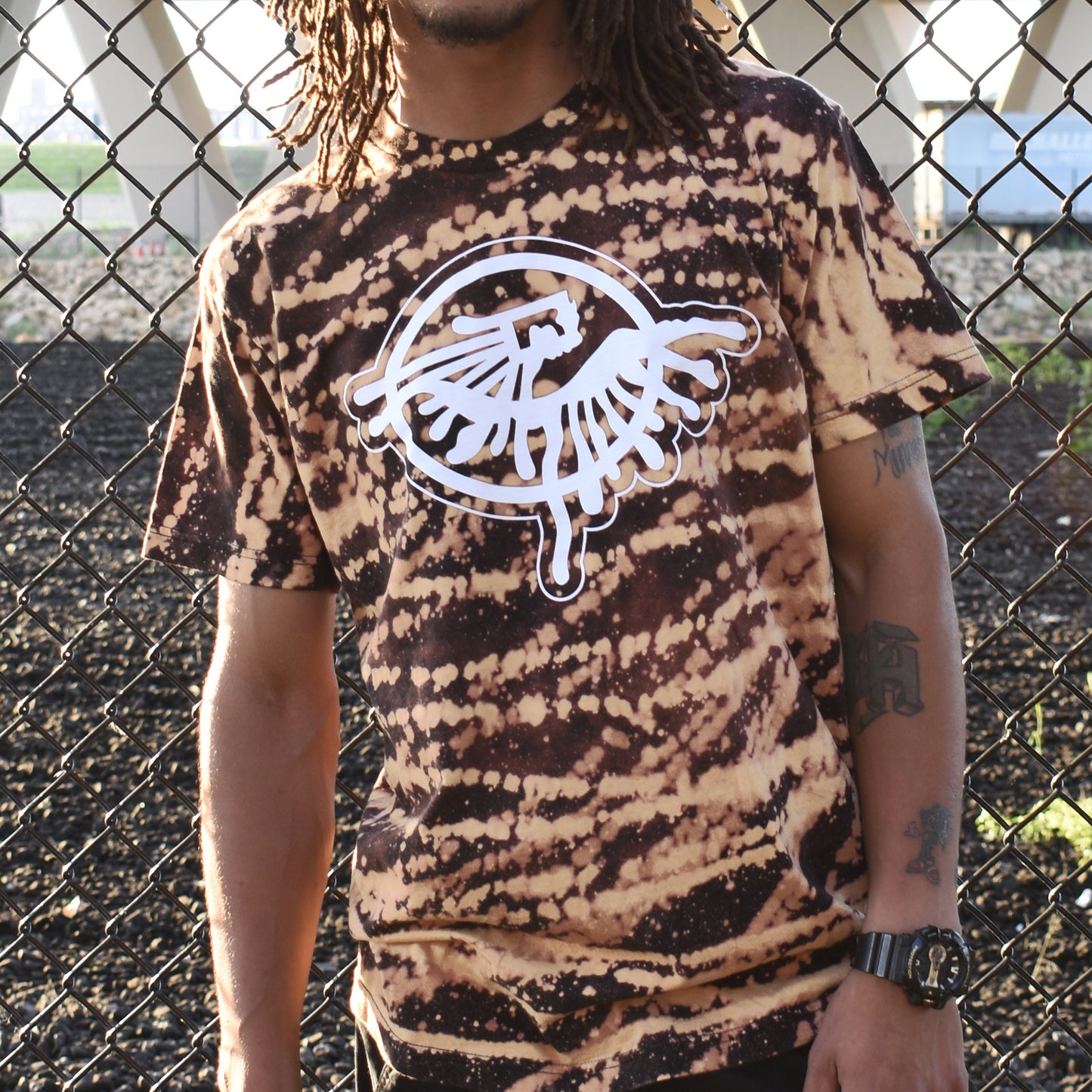 Dripped Logo T-Shirt